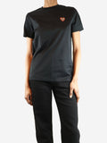 Sandro Black Embroidered Patch T Shirt Size Uk 6 Hoodie, Sweatshirt | FlexRushtees.com