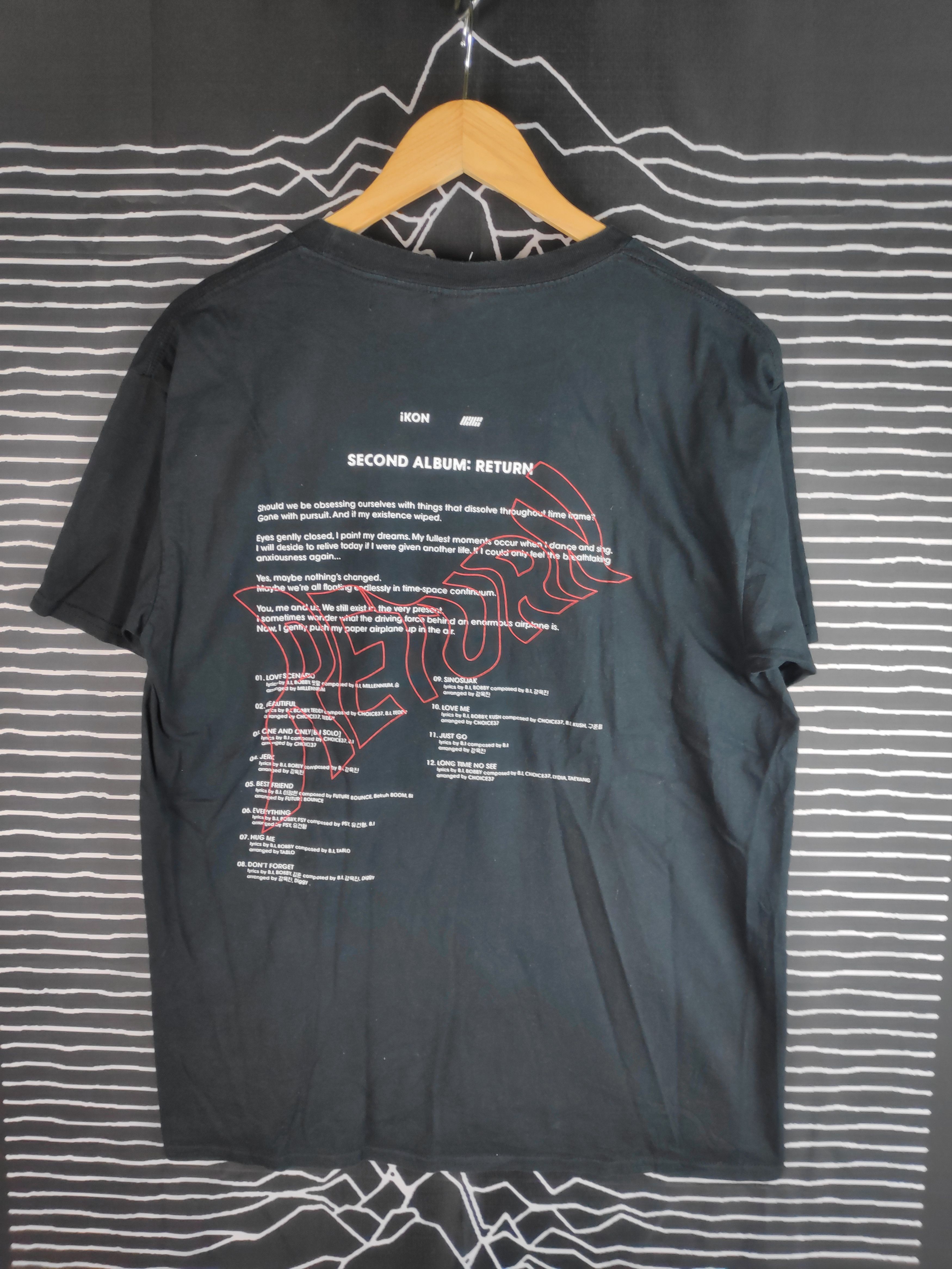 Band Tees Ikon Korean Idol Group Kpop Second Album Return Tee Hoodie, Sweatshirt | FlexRushtees.com