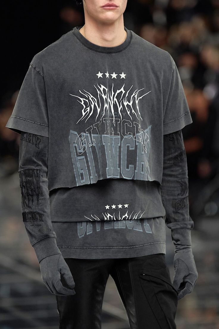Givenchy Layered T Shirt Rare Size Hoodie, Sweatshirt | FlexRushtees.com