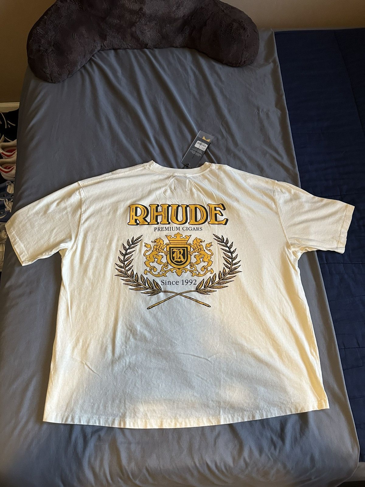 Rhude Cresta Cigar Tee Hoodie, Sweatshirt | FlexRushtees.com