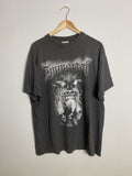 Vintage 90s Immortal Unholy Forces Of Evil Vintage Thrashed Tee Hoodie, Sweatshirt | FlexRushtees.com
