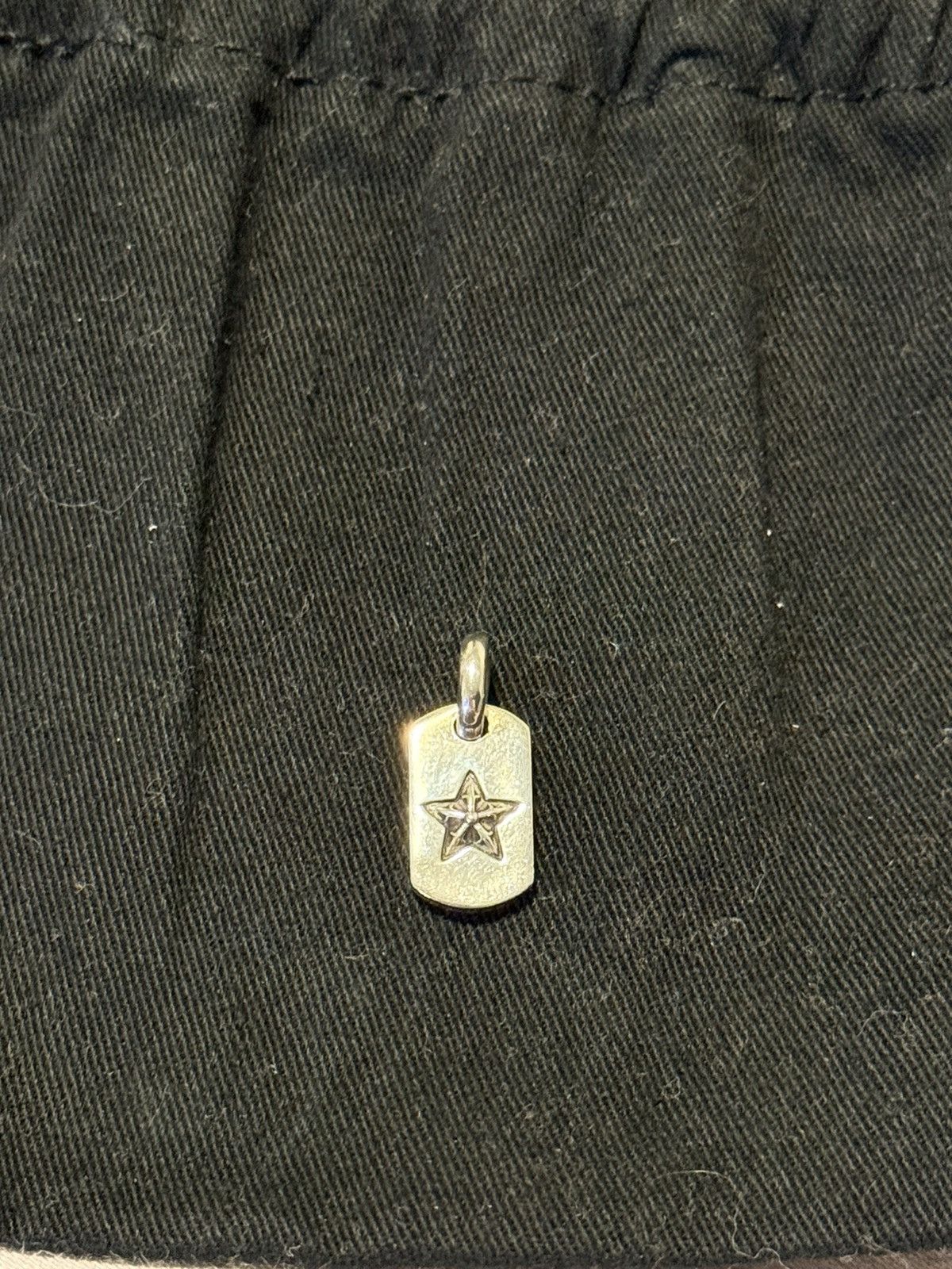 Hearts Chrome Hearts Star Dog Tag Pendant