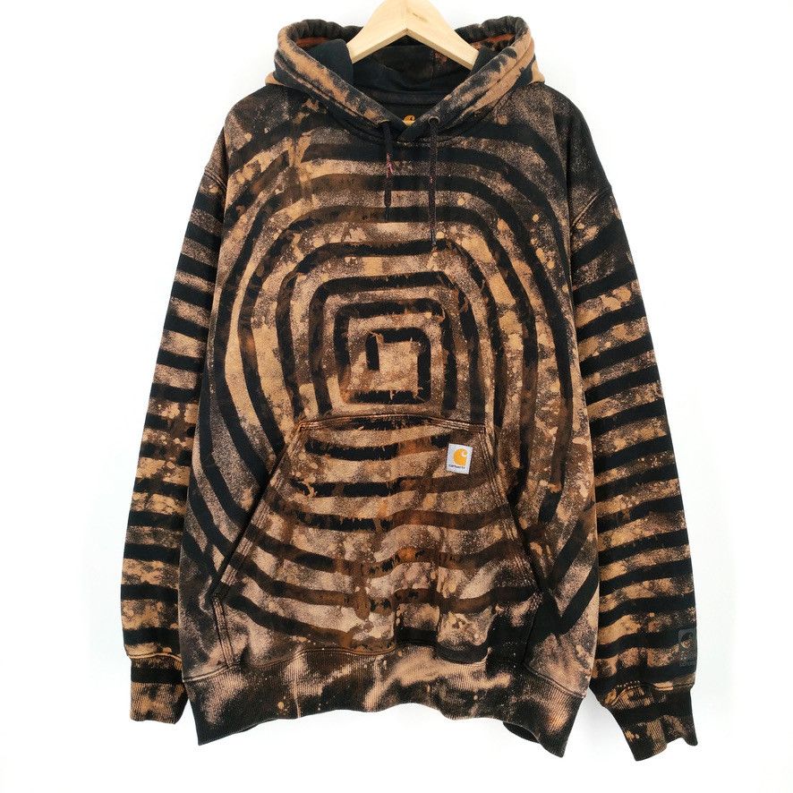 Carhartt Rain Defender Custom Dyed Hoodie Sweatshirt T-Shirts | FlexRushtees.com