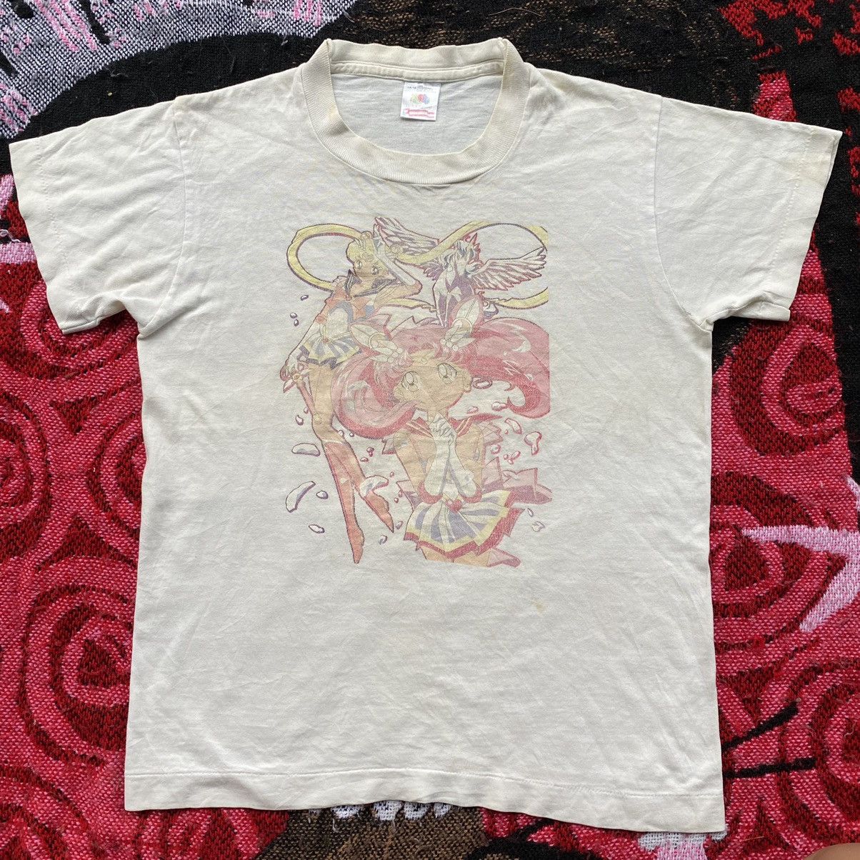 Vintage 90s Sailor Moon T Shirt Hoodie, Sweatshirt | FlexRushtees.com