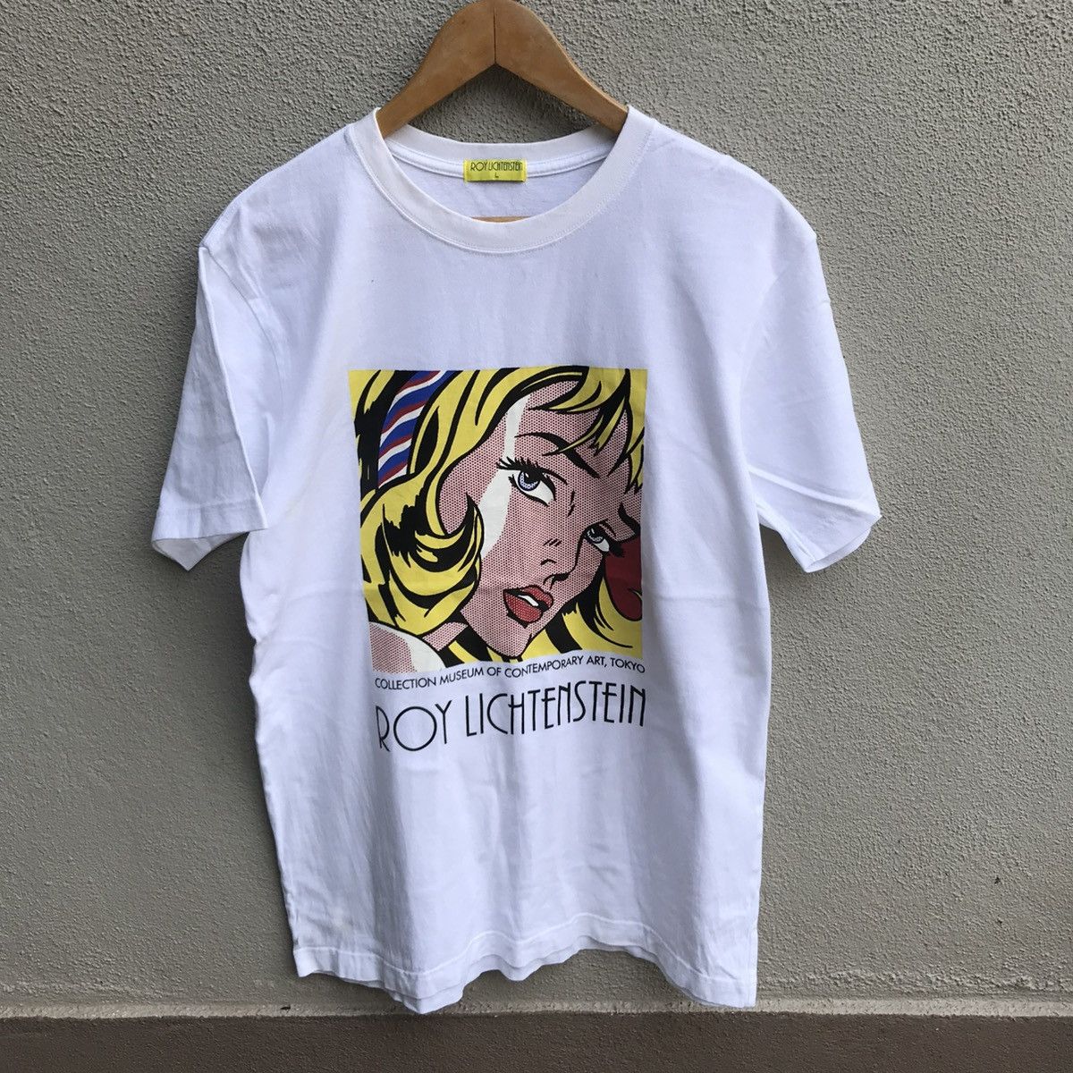 Vintage Roy Lichtenstein Pop Art Tee Hoodie, Sweatshirt | FlexRushtees.com