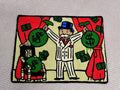 Other Pop Art Monopoly Scarface Money Thread Hand Tufted Carpet