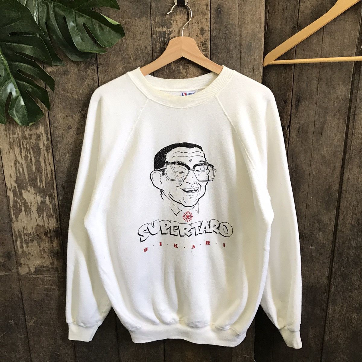 Vintage Hanes Supertaro Hikari Crewneck