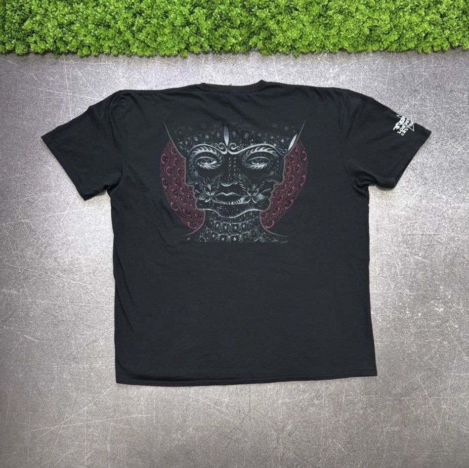 Band Tees Tool T Shirt Rock Band Psychedelic Print Y2k