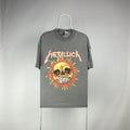 Metallica Tshirt Sun Fire Oversized Tee Size Small Hoodie, Sweatshirt | FlexRushtees.com