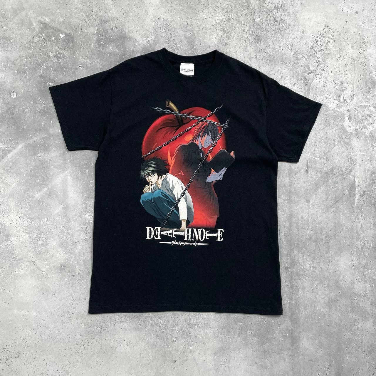 Death Note Anime Tv Series Promo T Shirt Black Size S