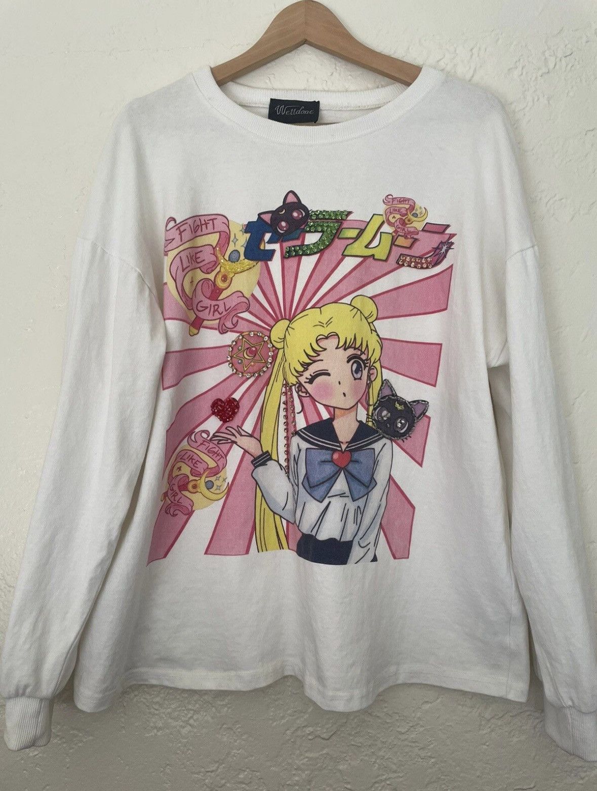 Sailor Moon We11done Sweatshirt T-Shirts, Hoodie | FlexRushtees.com