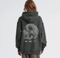 Vintage Oversized Fingerprint Skeleton Printed Hoodie T-Shirts, Sweatshirt | FlexRushtees.com