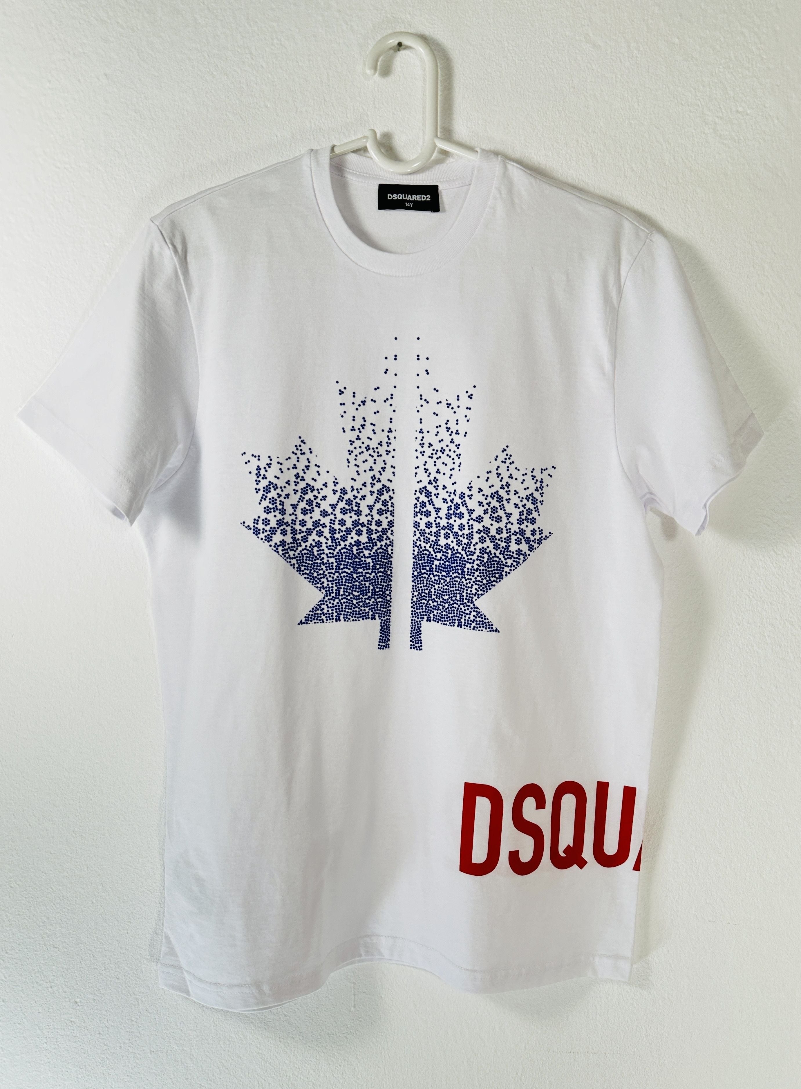 Dsquared2 Printed Cotton Jersey T Shirt Hoodie, Sweatshirt | FlexRushtees.com