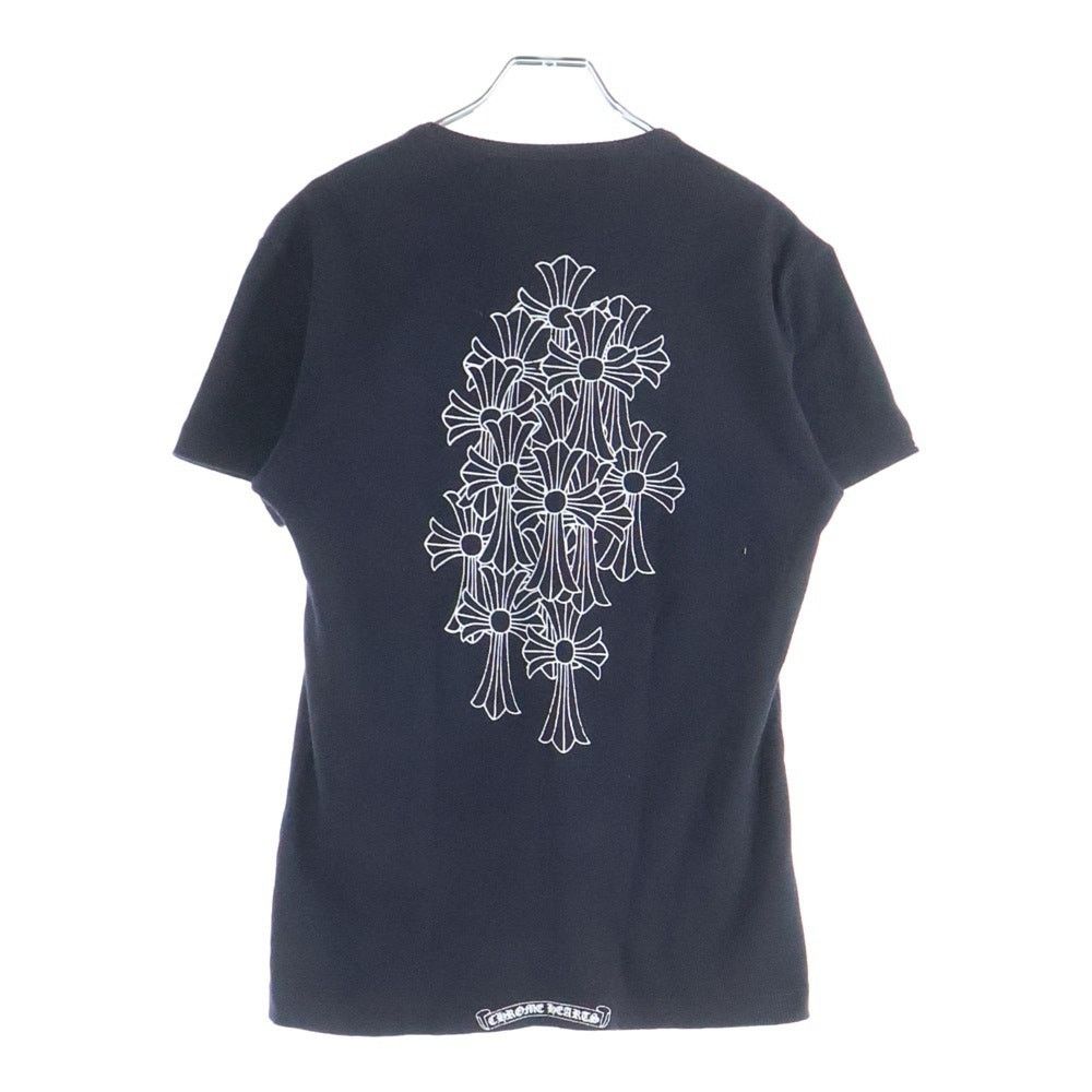 Hearts Chrome Hearts Cemetery Print Thermal Tee Black Hoodie, Sweatshirt | FlexRushtees.com