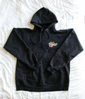 Vintage Hanes Foley Racing 12 Black Boxy Fit Hoodie Sweater