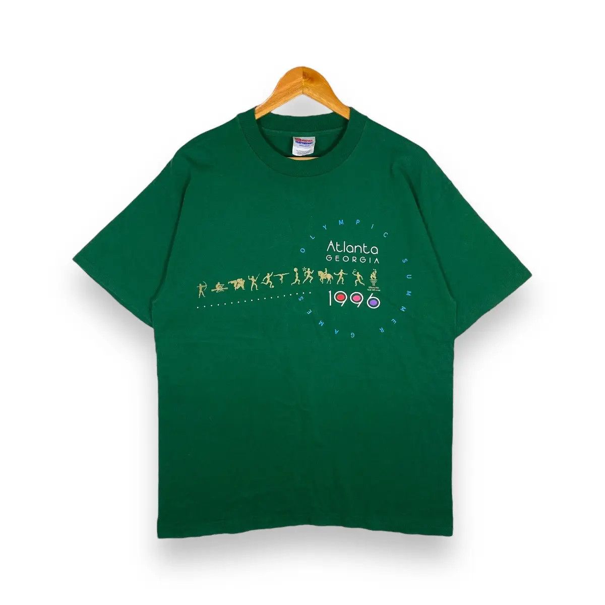 Other Vintage 90 S Olympic Atlanta Georgia Summer Games Tee Hoodie, Sweatshirt | FlexRushtees.com