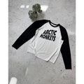 Band Tees Arctic Monkeys Box Logo Tong Sleeve Shirt Band Size Xl White Hoodie, Sweatshirt | FlexRushtees.com