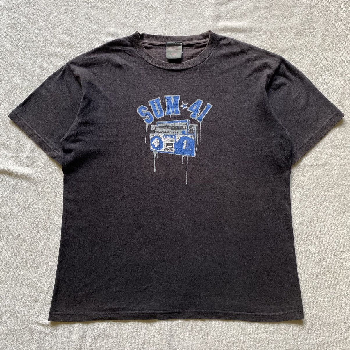 Band Tees Sum 41 Boombox Tshirt Hoodie, Sweatshirt | FlexRushtees.com