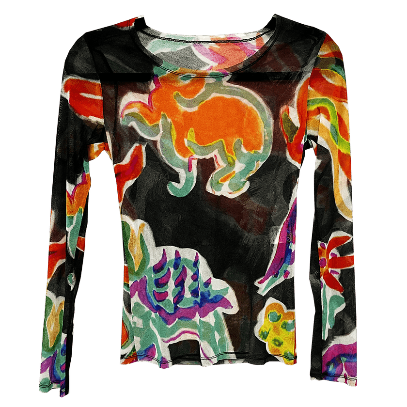 Miyake Issey Miyake Psychedelic Mesh Ls