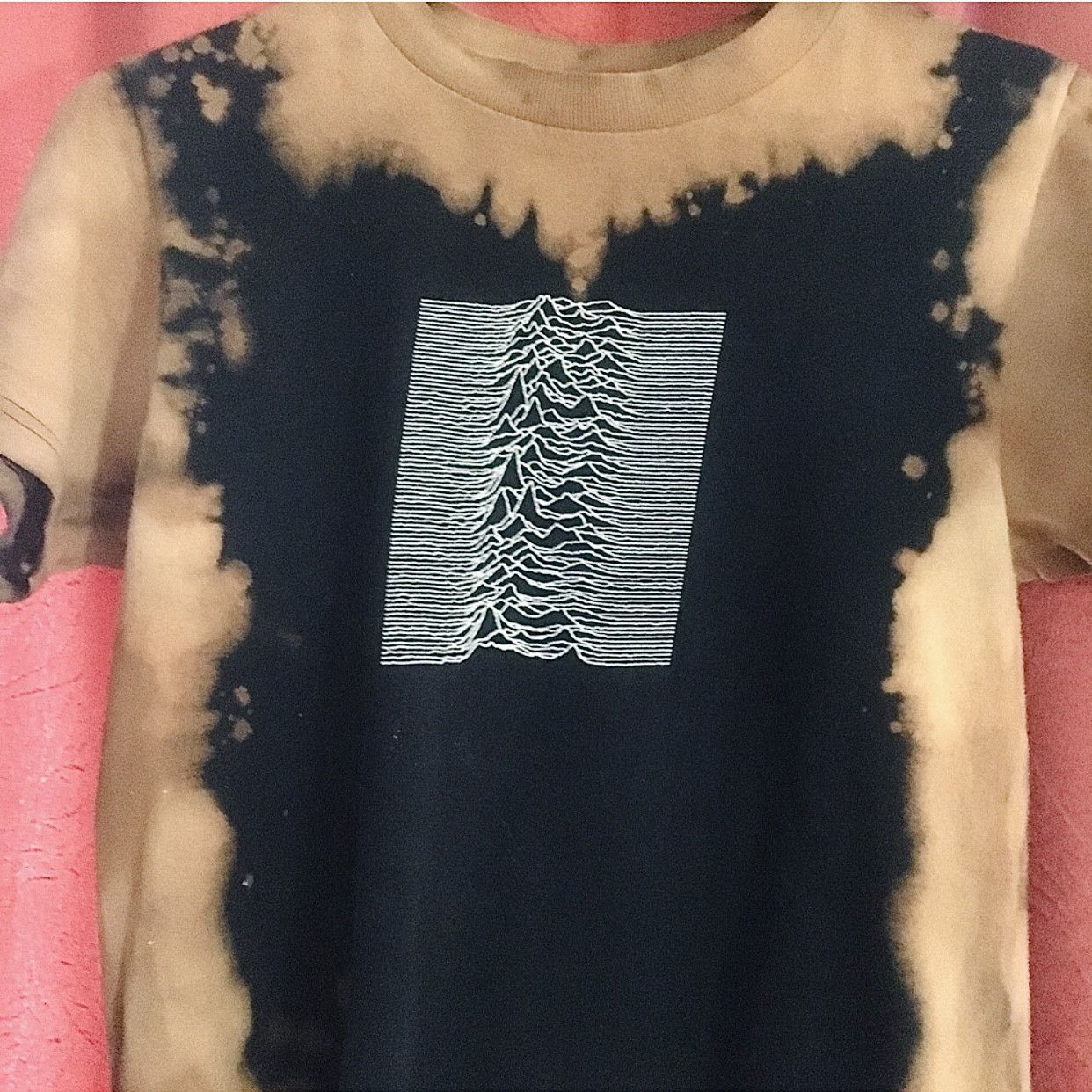 Vintage Bleach Tie Dye Joy Division T Shirt 2002 Hoodie, Sweatshirt | AU16VibeMintTees.com