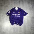 Vintage Rare Real Madrid Vintage 2002 Doublesided Third Jersey
