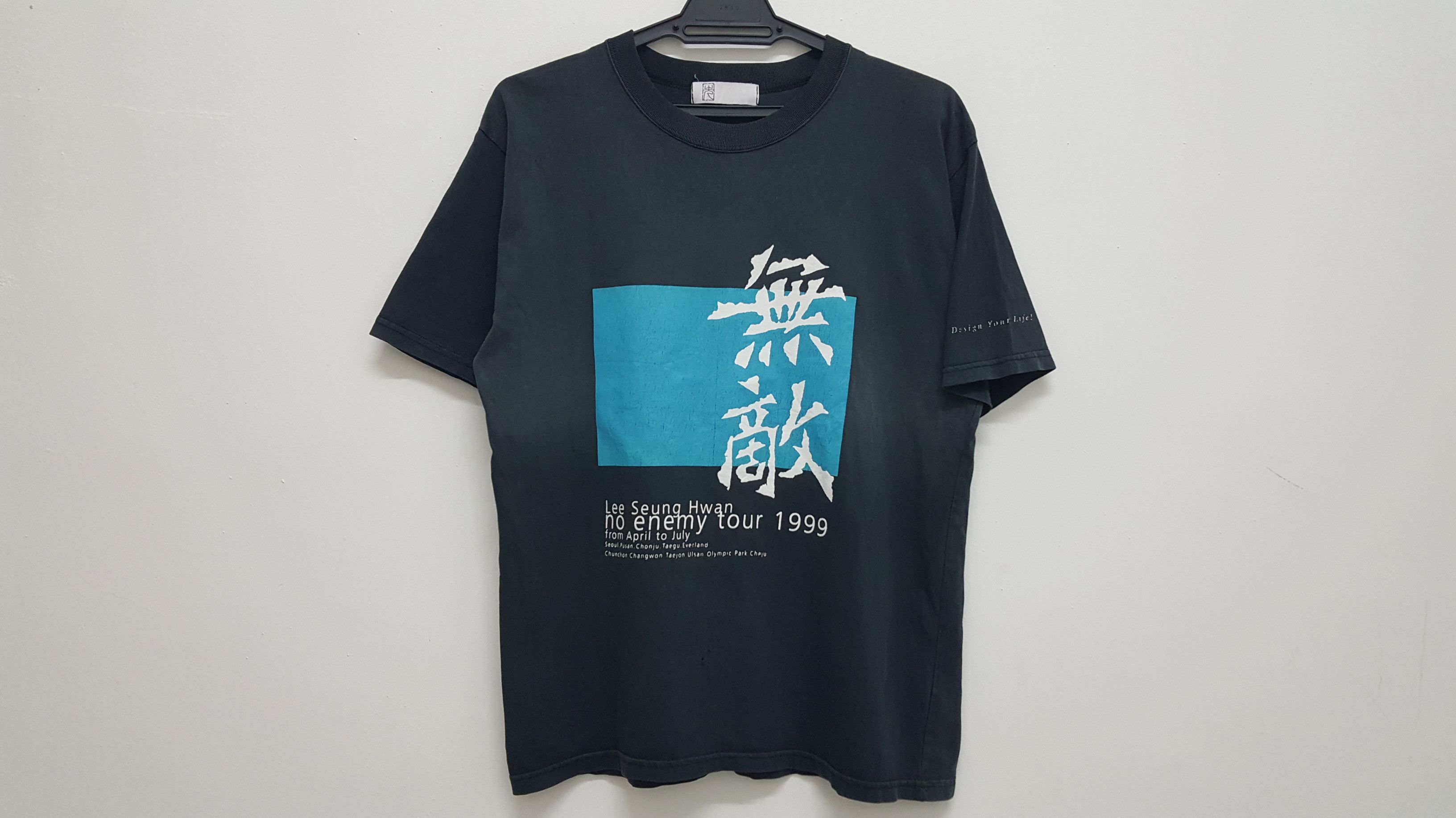 Vintage Rare 1999 Lee Seung Hwan No Enemy Tour Korean Rockstar T-Shirts, Hoodie, Sweatshirt | FlexRushtees.com