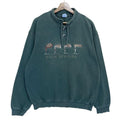 Vintage 90s Palm Spring By Crazy Shirts Crewneck Sweatshirt Hoodie | FlexRushtees.com