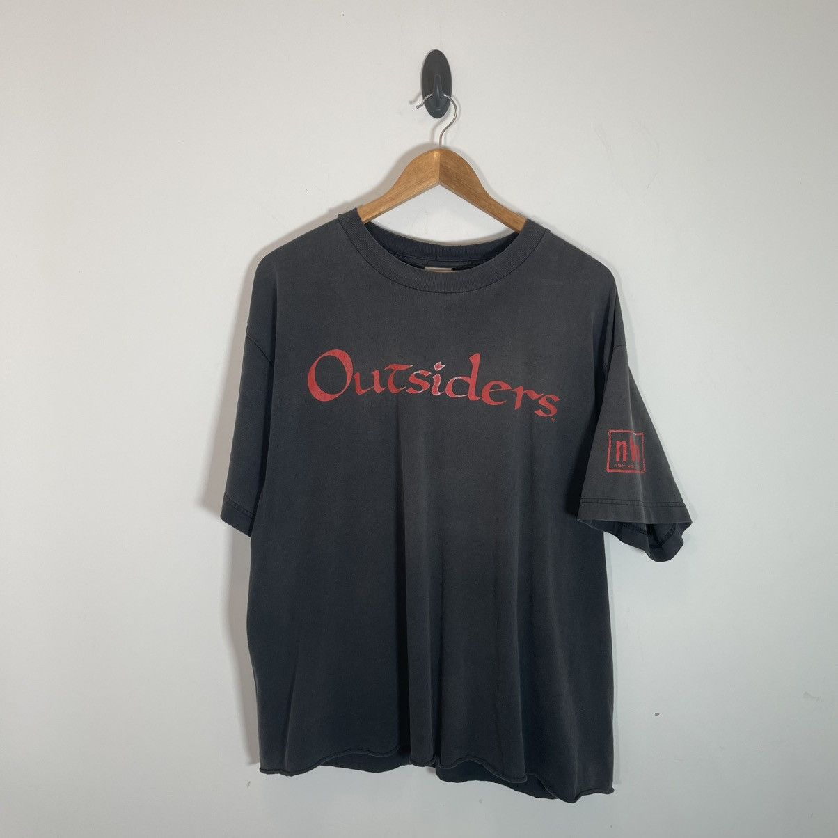 Vintage 90s New World Order Outsiders Shirt Mens Xl Boxy Hoodie, Sweatshirt | FlexRushtees.com