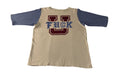Japanese Brand Vote Fvck U New Clothes Raglan 3 Quater Printed Tee