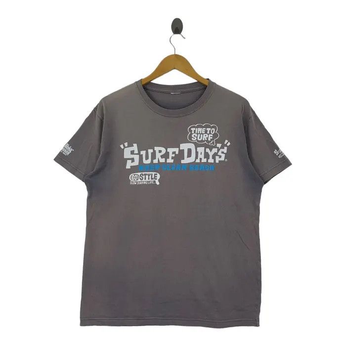 Vintage Surf Day S Aloha Keep Ocean Clean Tee Shirt