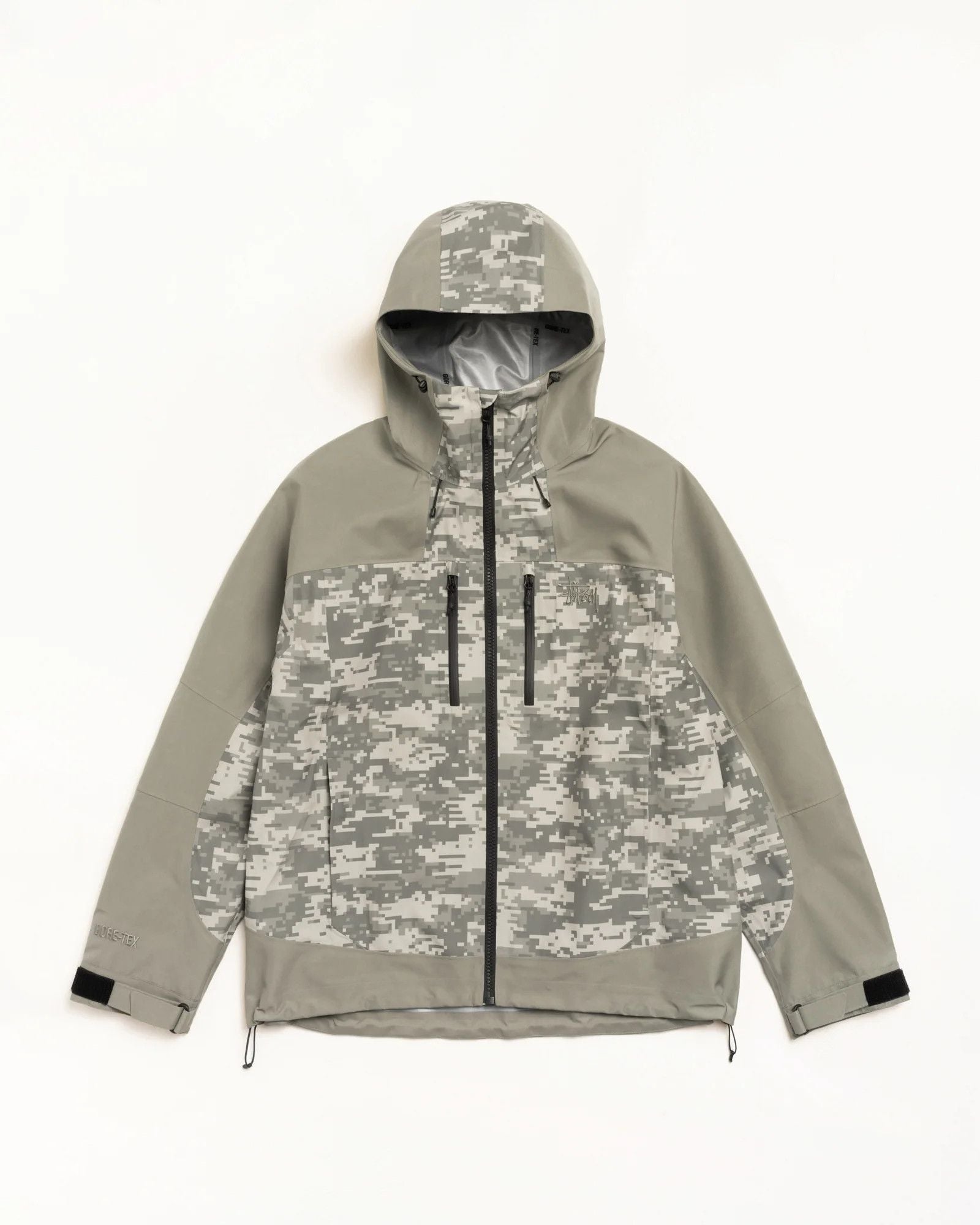New Stussy Gore Tex Guide Shell Digi Camo T-Shirts, Hoodie, Sweatshirt | FlexRushtees.com