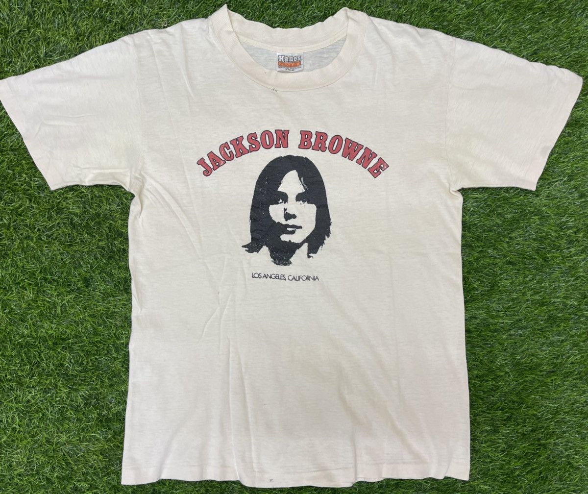 Vintage Jackson Browne 70s Rock Musician Tees