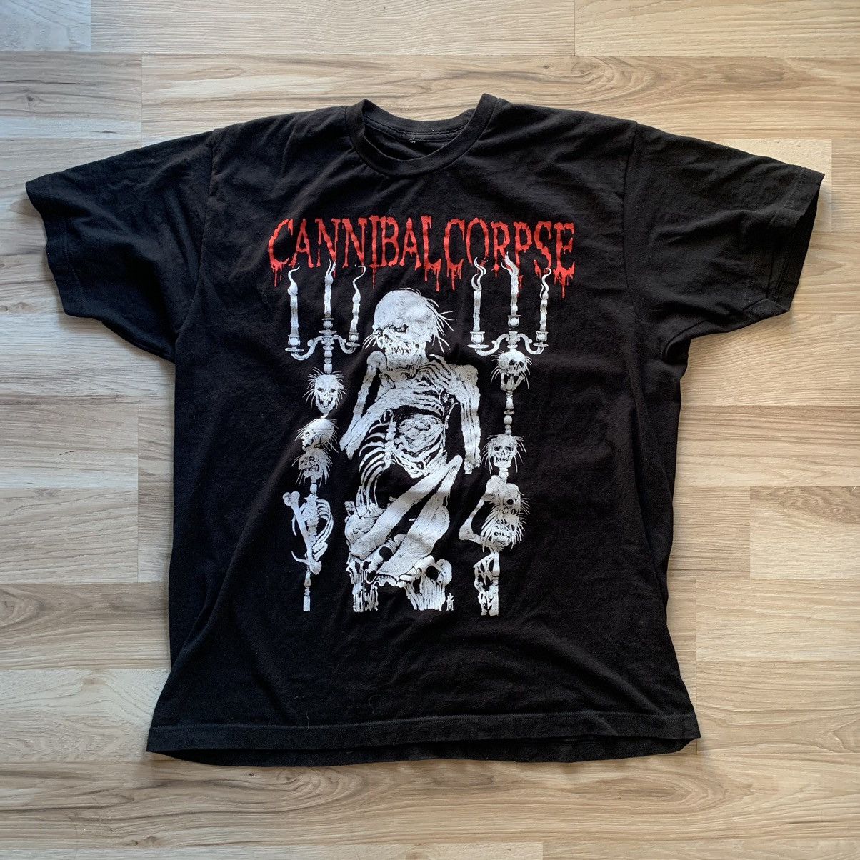 Vintage Cannibal Corpse 00s Metal Band Oversized T Shirt Tee Hoodie, Sweatshirt | FlexRushtees.com
