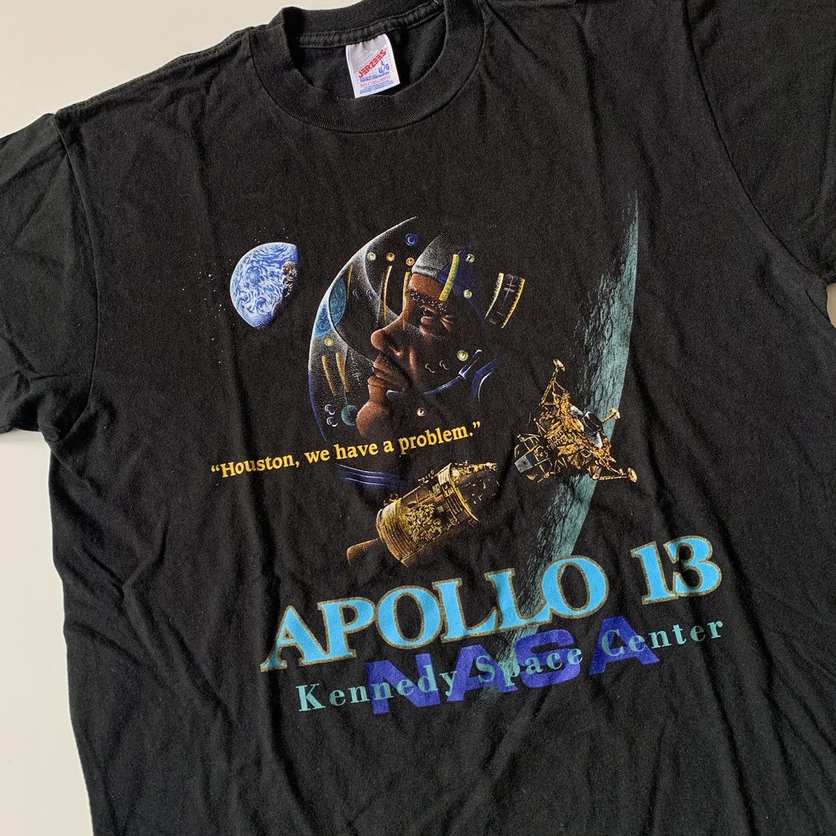 Vintage 1980 S Made In Usa Apollo 13 Nasa Jerzees T Shirt