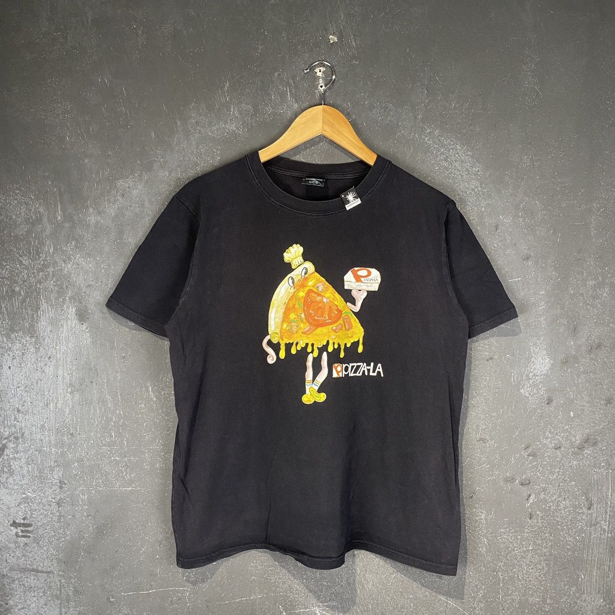 Maison Mihara Yasuhiro Miharayushiro Pizza La Boxy Tee Hoodie, Sweatshirt | FlexRushtees.com