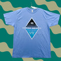 Tultex Vintage Cocoa Beach Shirt Tultex Men S Large Blue Nature Travel T Shirt 90s Beach Theme Mens
