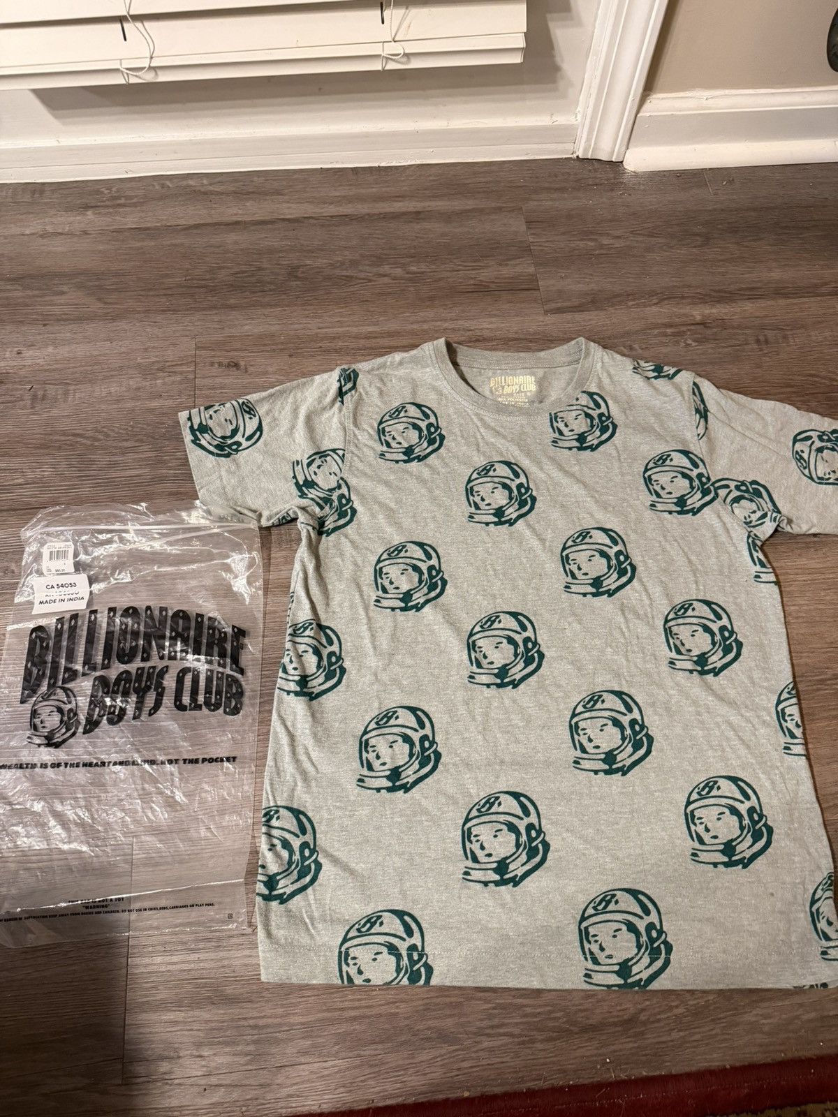 Boys Club Billionaire Boys Club All Over Astronaut Head Vintage Tee