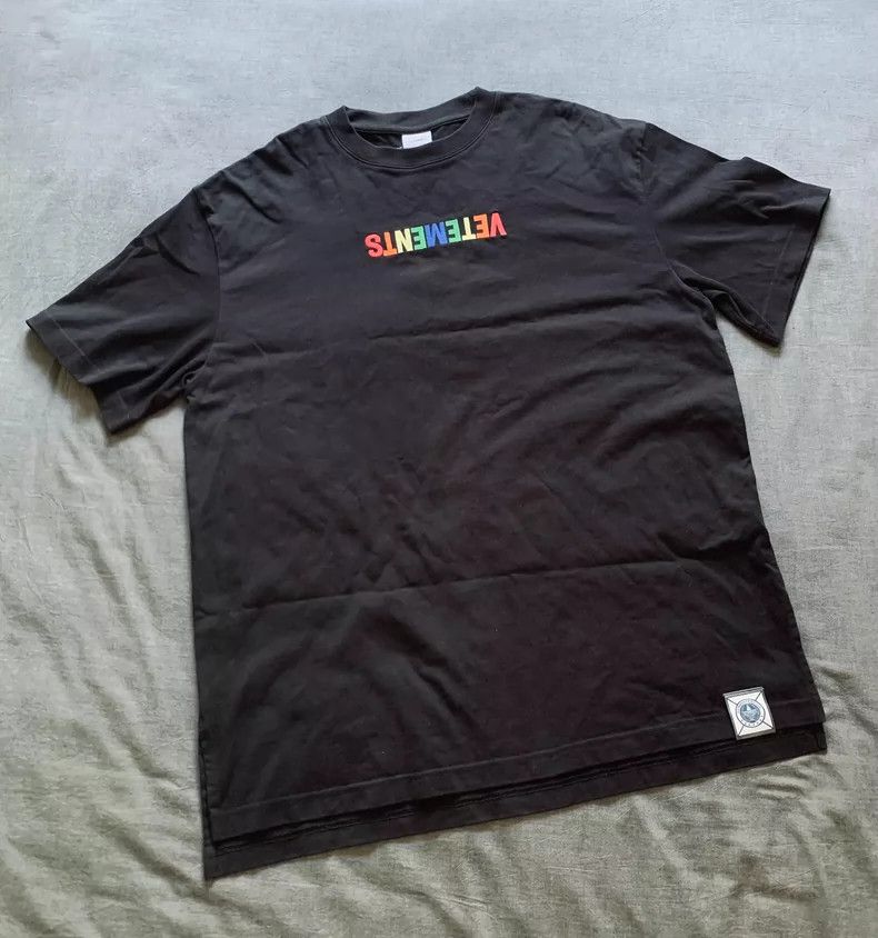 Vetements Rainbow Slogan Short Sleeve 2504 Nextarrow T-Shirts, Hoodie, Sweatshirt | FlexRushtees.com