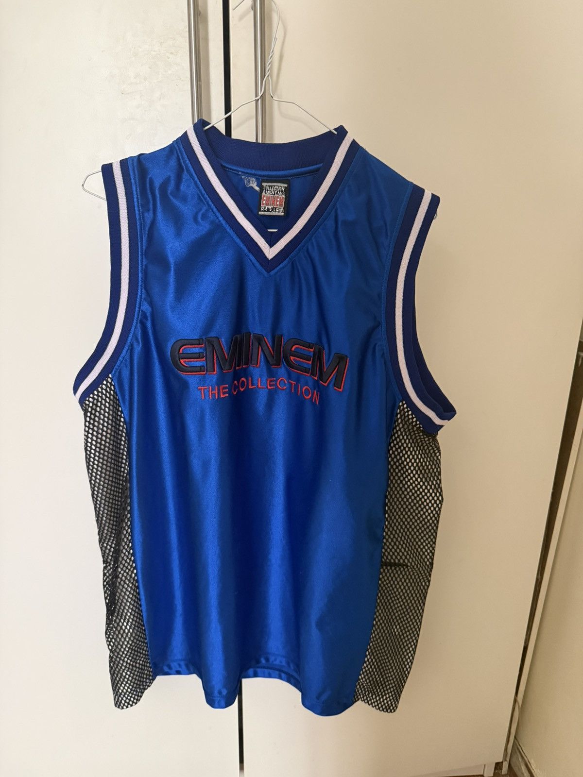 Vintage Eminem The Collection Blue Jersey Xl Xxl T-Shirts, Hoodie, Sweatshirt | FlexRushtees.com