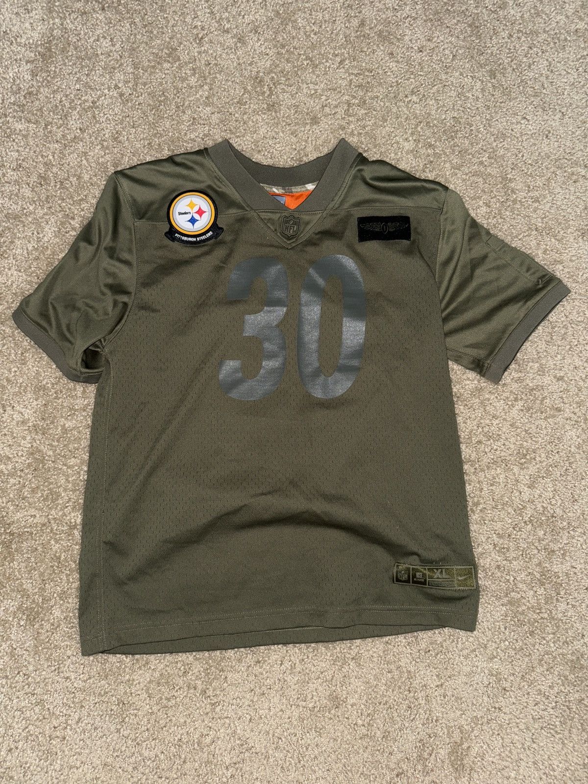Vintage 2019 Steelers Military Jersey T-Shirts, Hoodie, Sweatshirt | FlexRushtees.com