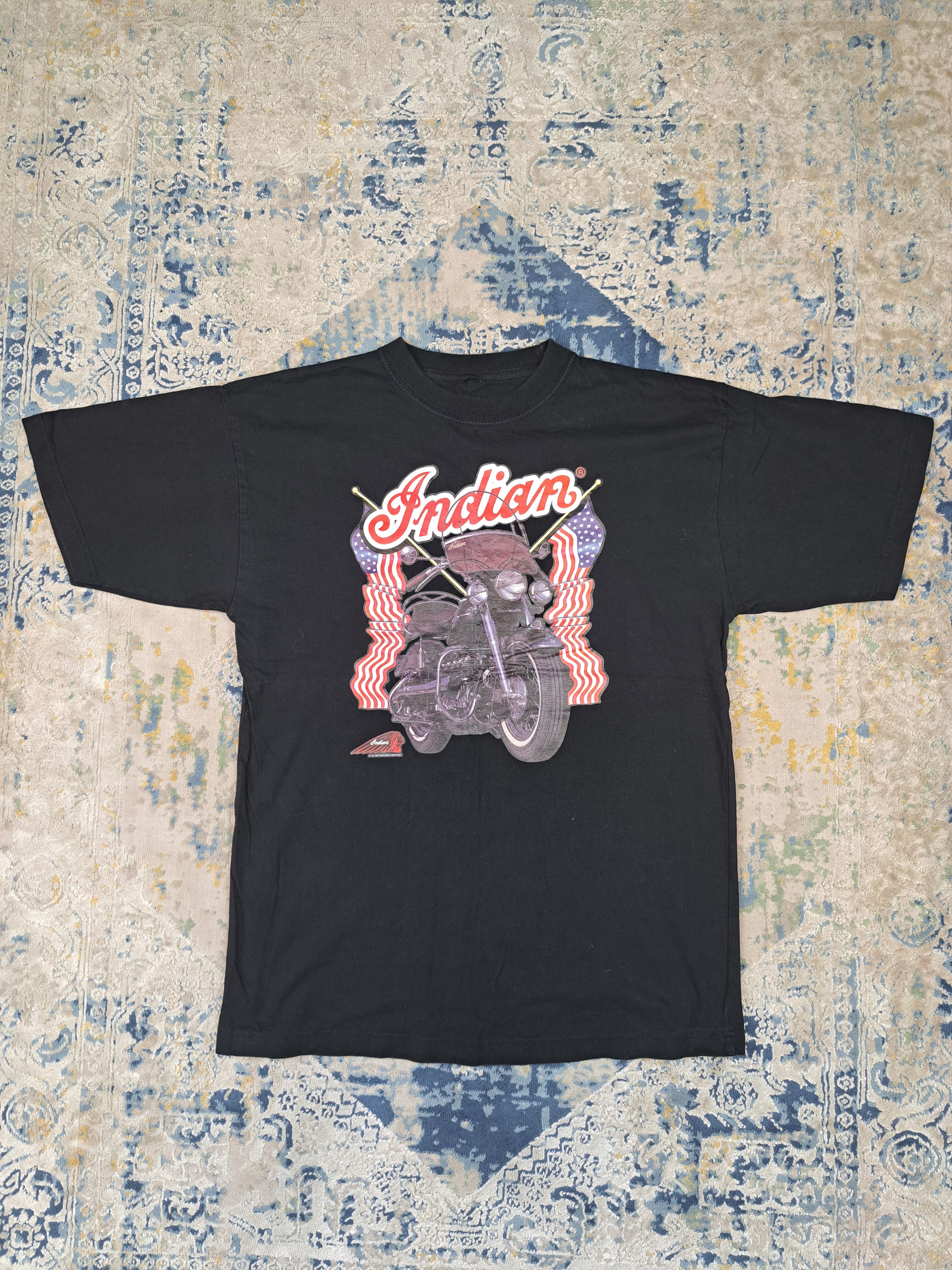 Indian Motorcycle Vintage 1994 Indian Motorcycle Chopper Tee 3d Emblem Style Hoodie, Sweatshirt | FlexRushtees.com