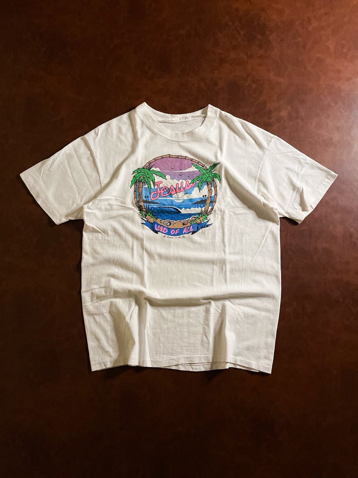 Other Vintage 90s Jesus Lord Of All Beach Tee