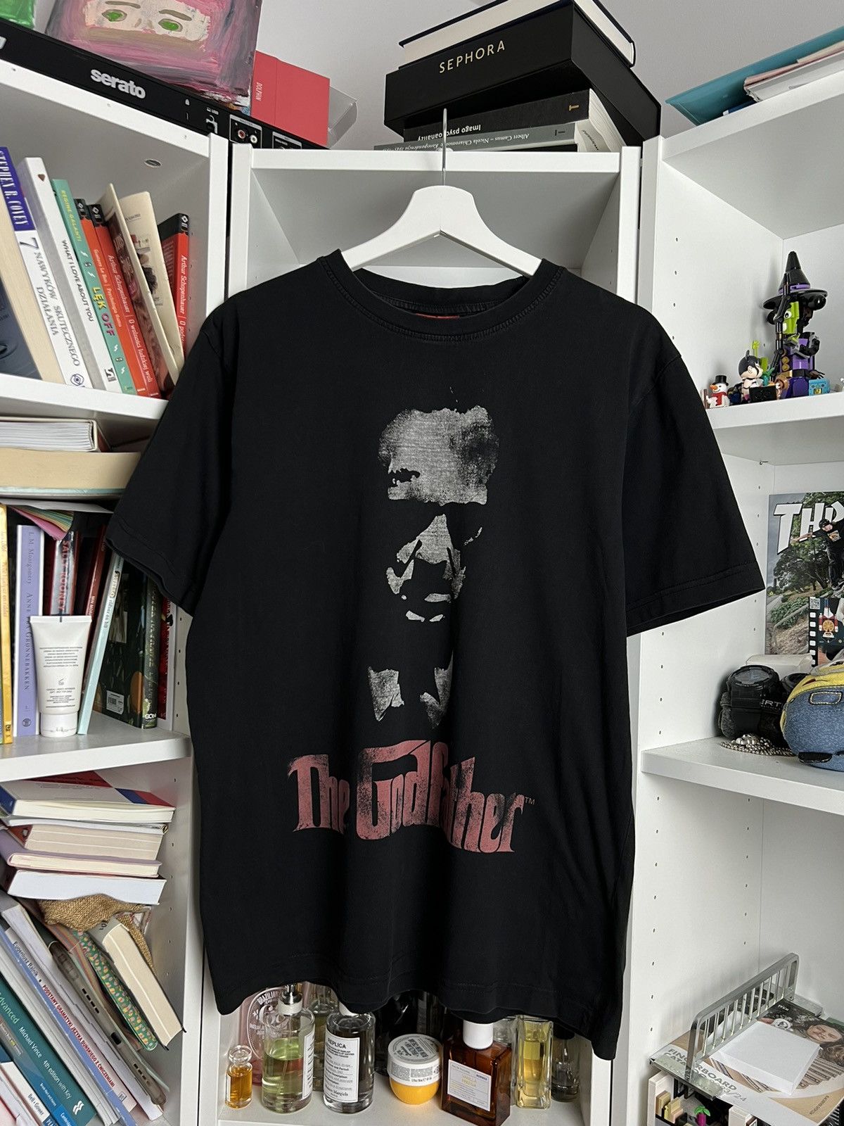 Vintage Y2k 2013 The Godfather Promo Black T Shirt Tee M 90s Hoodie, Sweatshirt | FlexRushtees.com