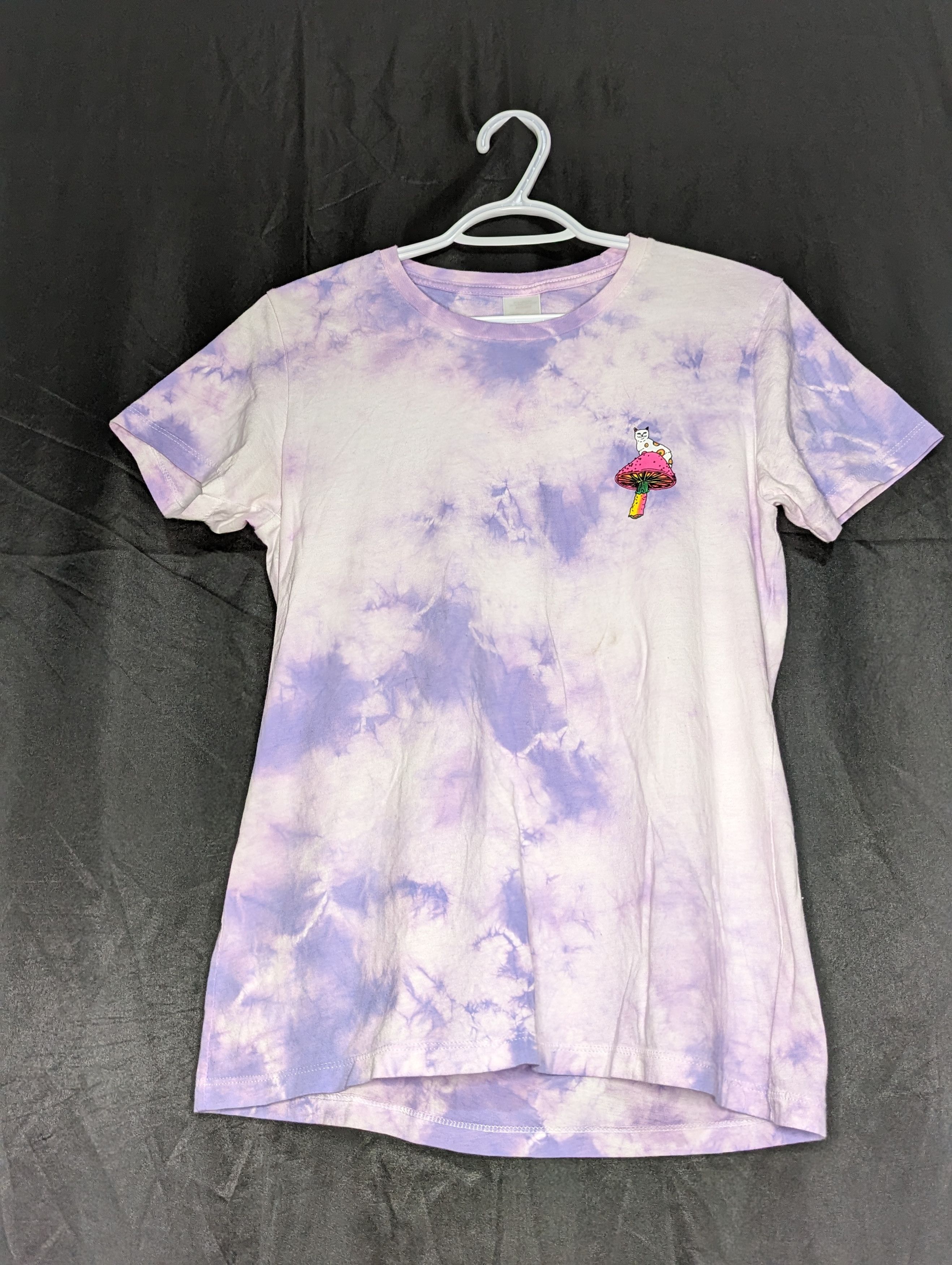 Ripndip Rip N Dip Psychedelic Nerm T Shirt Purple Tye Dye Version