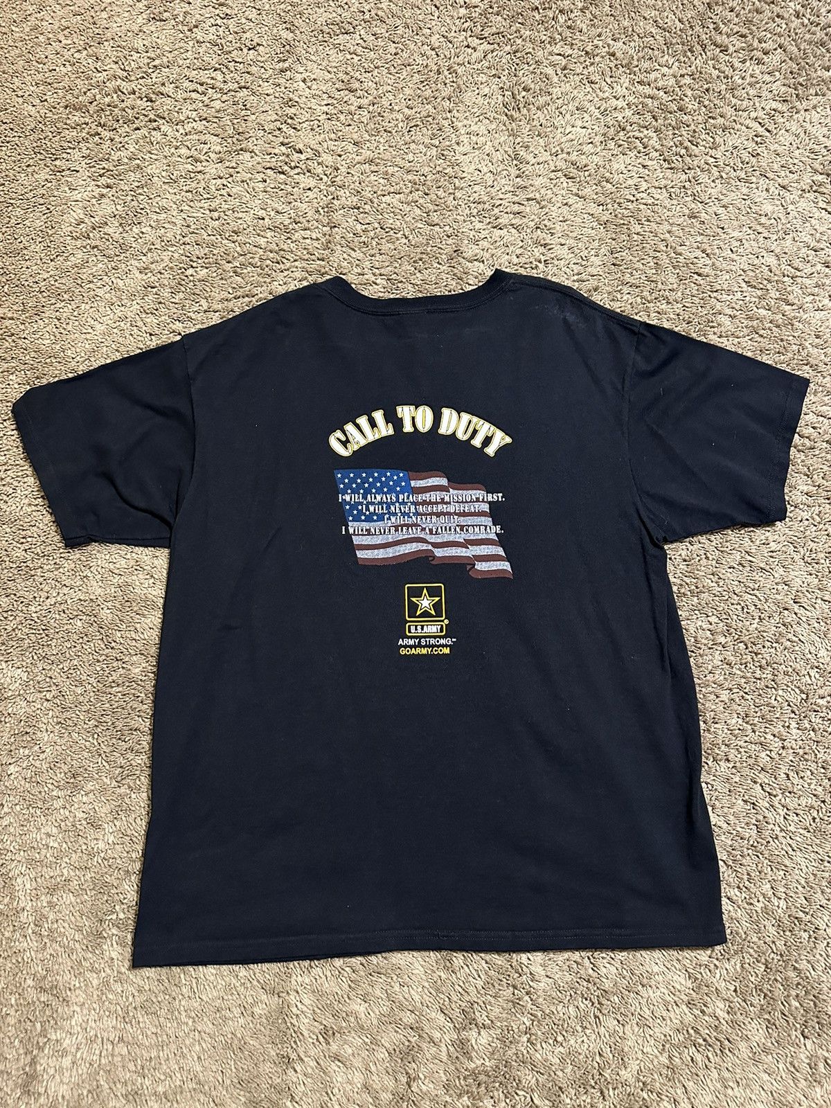 Vintage U S Army Call Of Duty Shirt 90s Size Xl