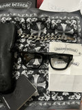 Hearts Chrome Heats Crypdic Glasses