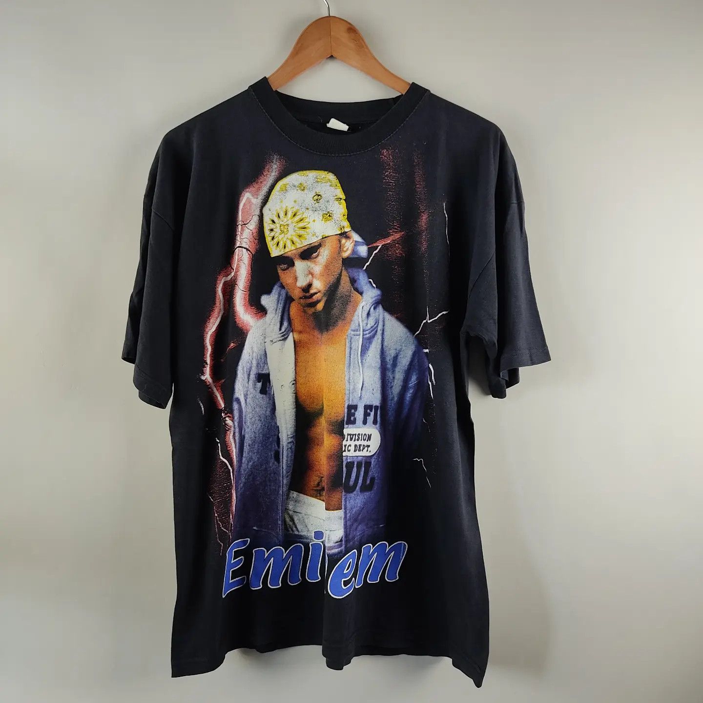 Rap Tees X Vintage Early 2000 Eminem Slim Shady Hoodie, Sweatshirt | FlexRushtees.com