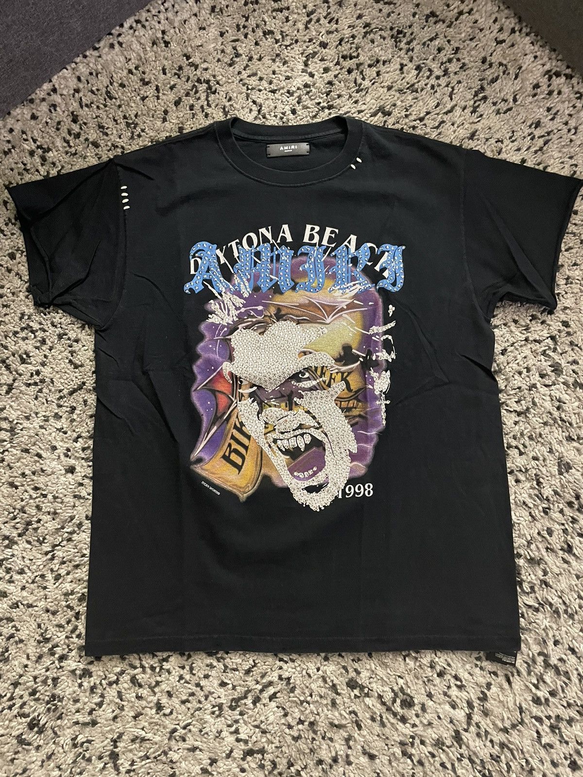 Amiri Limited Edition Daytona Beach T Shirt
