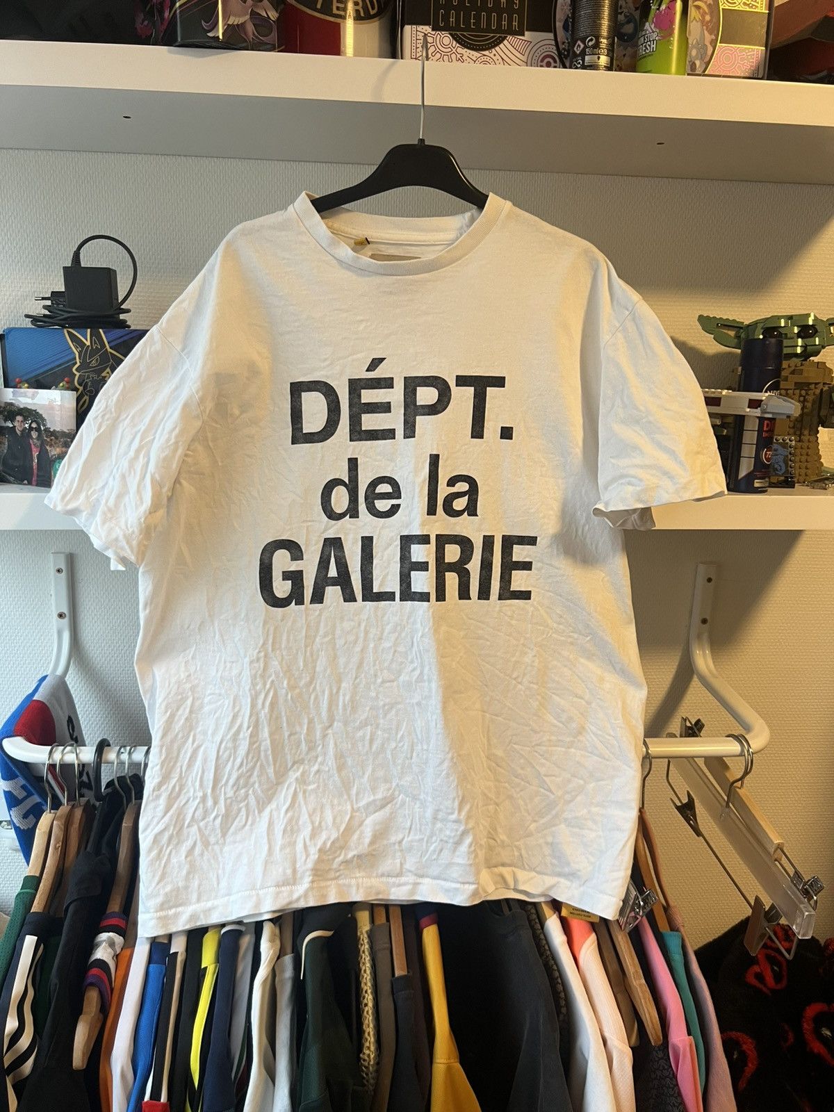 Dept Gallery Dept French Logo Big Tee Hoodie, Sweatshirt | FlexRushtees.com
