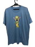 Vintage Rave Psychedelic Alien Peace Lsd Graphical Tee